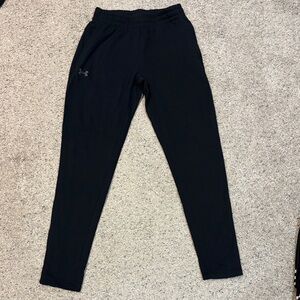 Under Armour Mens Black Tapered Pants